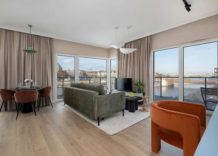 Appartement River View Terrace With Ac & Parking By Renters