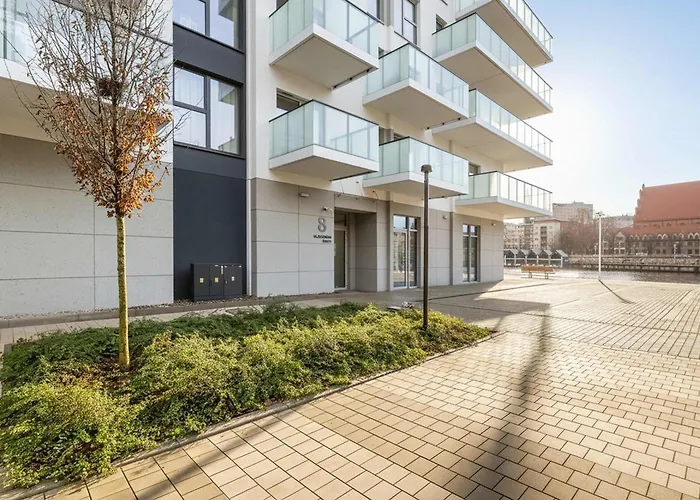 River View Terrace With Ac & Parking By Renters * Szczecin